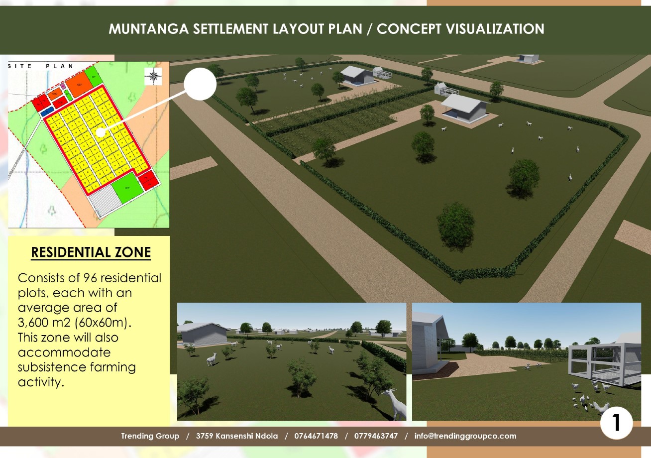 Planning of Resettlement Areas for GoViex Uranium Mine in Siavonga